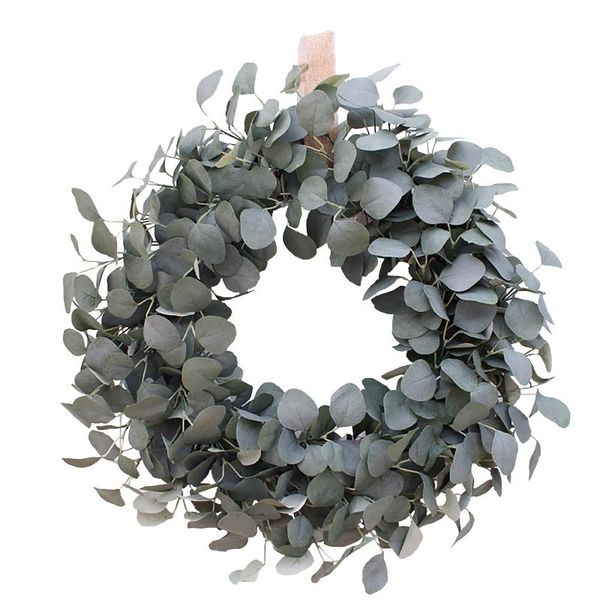 decorative flowers & wreaths simulation eucalyptus leaves wreath artificial plant garland for wedding decoration door window pendant home de
decorative flowers & wreaths simulation eucalyptus leaves wreath artificial plant garland for wedding decoration door window pendant home de