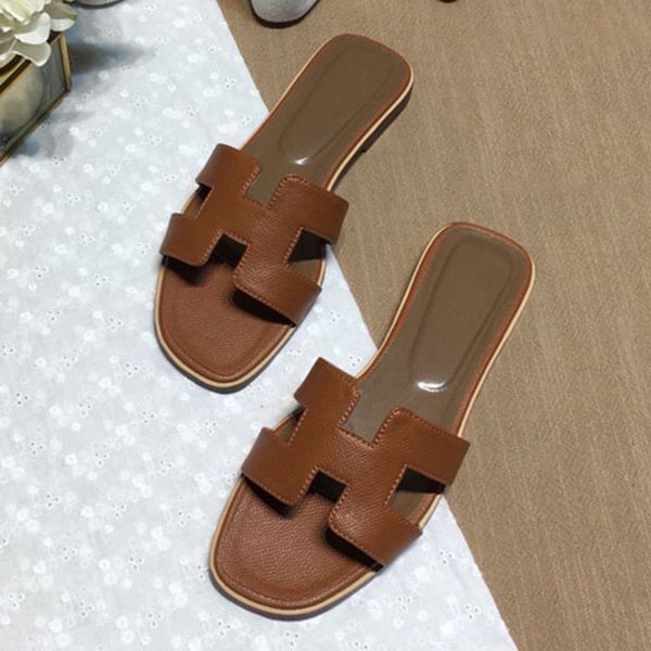 new paris brand h stitches slipper women lichee pattern real leather sliders sheepskin sandals flat heel slippers luxurys designers shoes, Black
new paris brand h stitches slipper women lichee pattern real leather sliders sheepskin sandals flat heel slippers luxurys designers shoes, Black