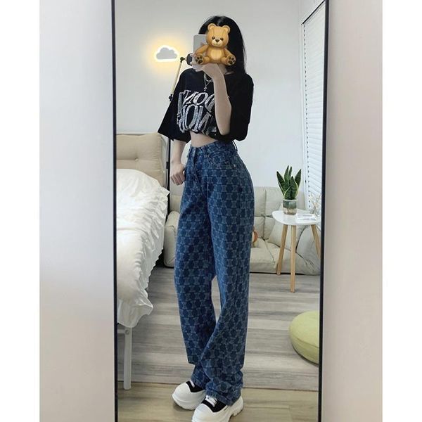 women's jeans cyber y2k pants fashion graphic high waist slim women softener button korean denim streetwear woman, Blue
women's jeans cyber y2k pants fashion graphic high waist slim women softener button korean denim streetwear woman, Blue