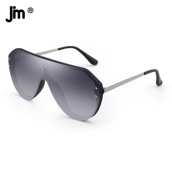 sunglasses flat women men shield thicken oversized mirror rimless sun glasses for uv400, White;black
sunglasses flat women men shield thicken oversized mirror rimless sun glasses for uv400, White;black