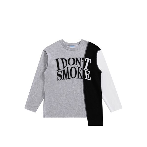 donsmoke style raw edge stitching embroidery terry street hip hop fashion brand multi deconstruction for men and women, Black
donsmoke style raw edge stitching embroidery terry street hip hop fashion brand multi deconstruction for men and women, Black