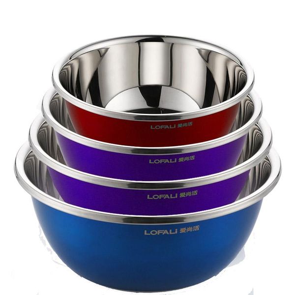 colanders & strainers 4 pieces stainless steel basin set thickening deepening egg bowl home kitchen tool baking and soup
colanders & strainers 4 pieces stainless steel basin set thickening deepening egg bowl home kitchen tool baking and soup