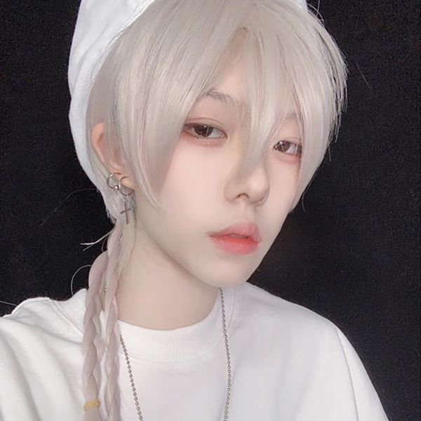 synthetic wigs cosplay lolita high temperature resistant fiber wig female short straight hair beige double ponytail headgear, Black
synthetic wigs cosplay lolita high temperature resistant fiber wig female short straight hair beige double ponytail headgear, Black
