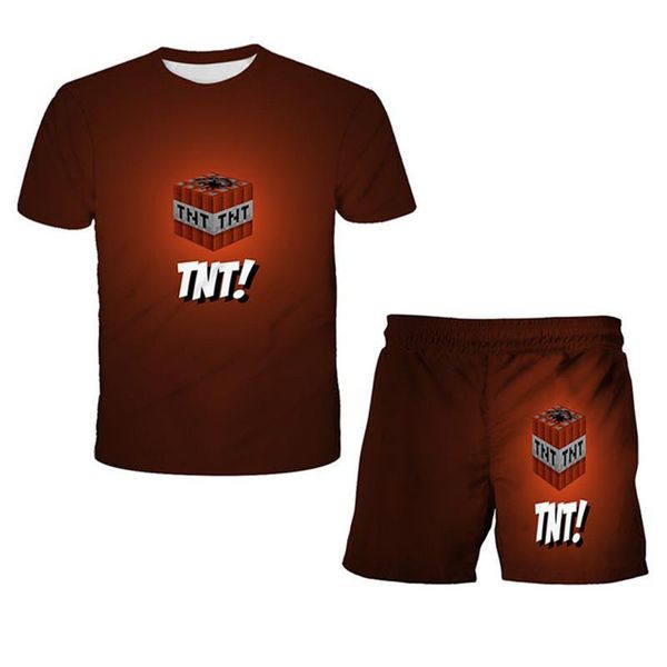 clothing sets my world summer boys clothes t-shirt and polyester sports short pants 3d game children suit for kids under 4-14t, White
clothing sets my world summer boys clothes t-shirt and polyester sports short pants 3d game children suit for kids under 4-14t, White