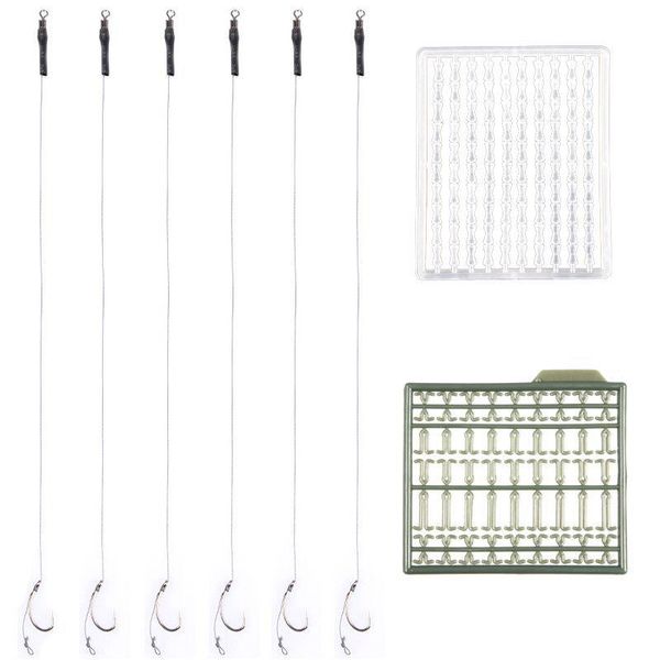 6 x hair rigs 12lb barbless size 6 8 10 carp fishing ready tied dark matter hair rigs crank hook with bait s
6 x hair rigs 12lb barbless size 6 8 10 carp fishing ready tied dark matter hair rigs crank hook with bait s