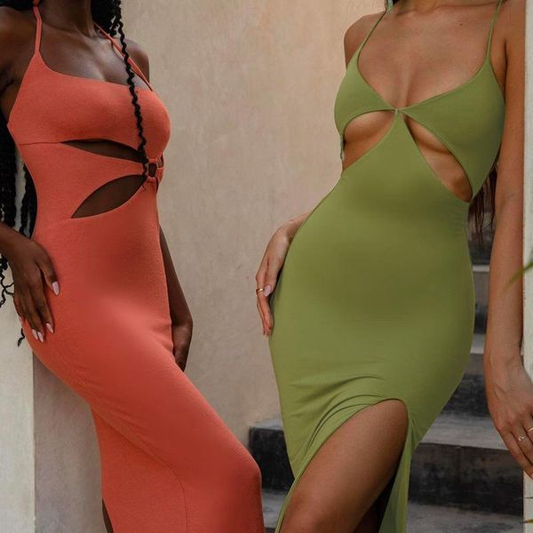 casual dresses floral cotton hollow out sleeveless cami dress women side split party club backless mid-calf summer wear 2021, Black;gray
casual dresses floral cotton hollow out sleeveless cami dress women side split party club backless mid-calf summer wear 2021, Black;gray