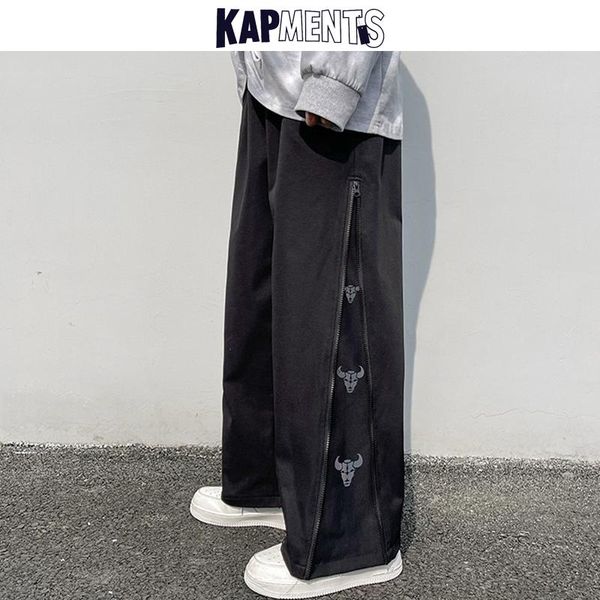 kapments men japanese streetwear zipper baggy sweatpants 2021 spring mens wide legs harajuku cargo pants male print punk joggers, Black
kapments men japanese streetwear zipper baggy sweatpants 2021 spring mens wide legs harajuku cargo pants male print punk joggers, Black