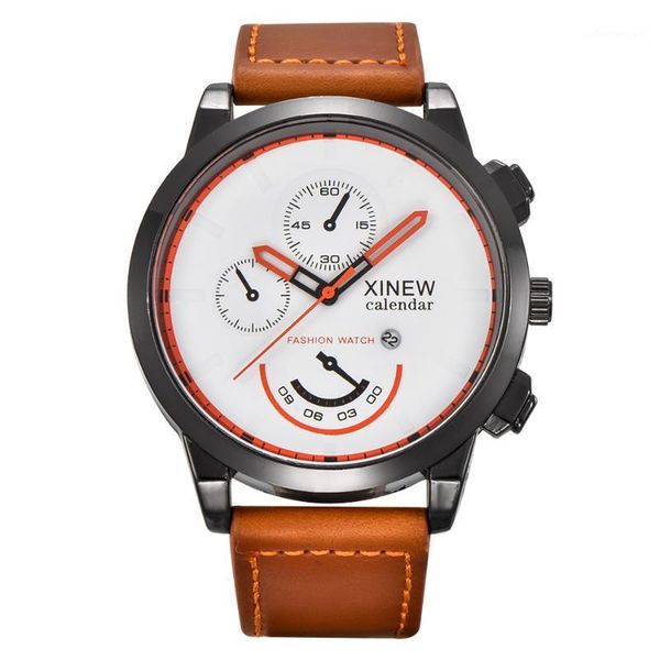 wristwatches mens watches brand xi 2021 leather strap date with calendar casual quartz watch for big wrist montre homme mode de marque, Slivery;brown
wristwatches mens watches brand xi 2021 leather strap date with calendar casual quartz watch for big wrist montre homme mode de marque, Slivery;brown