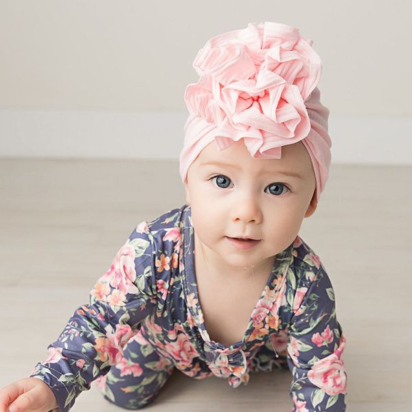 ins new fashion pleated flower baby cap elastic cotton solid colors hair accessories beanie cap multi color infant turban hats, Yellow
ins new fashion pleated flower baby cap elastic cotton solid colors hair accessories beanie cap multi color infant turban hats, Yellow