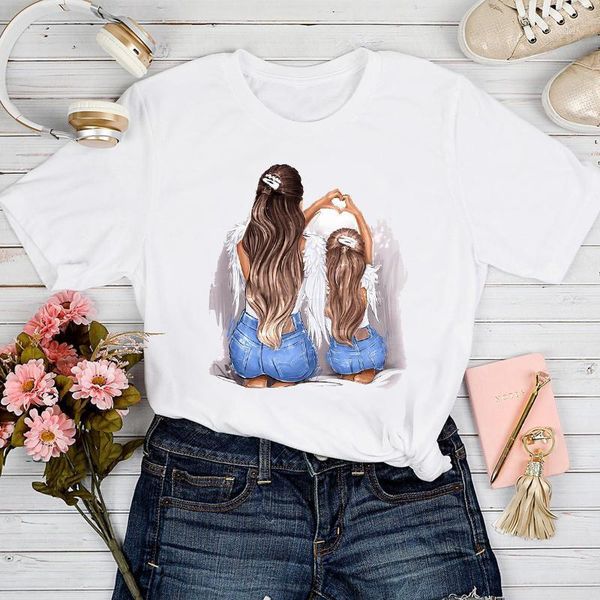 women's t-shirt t-shirts women girl sweet time cartoon happy 90s mom mother mama love tshirt lady stylish print clothes tee, White
women's t-shirt t-shirts women girl sweet time cartoon happy 90s mom mother mama love tshirt lady stylish print clothes tee, White