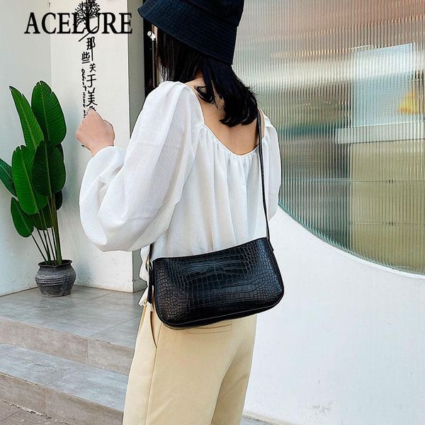 acelure luxury fashion crossbody bag for women crocodile semicircle soft pu leather shoulder bags for ladies designer handbags
acelure luxury fashion crossbody bag for women crocodile semicircle soft pu leather shoulder bags for ladies designer handbags
