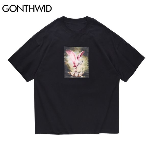 gonthwid tees shirts harajuku bird pearl short sleeve tshirts streetwear men summer hip hop fashion casual cotton loose c0315, White;black
gonthwid tees shirts harajuku bird pearl short sleeve tshirts streetwear men summer hip hop fashion casual cotton loose c0315, White;black