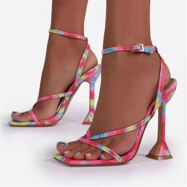 2021 new high heeled sandals women's versatile open toe thin heeled sandals women's large 35-43 open toe shoes, Black
2021 new high heeled sandals women's versatile open toe thin heeled sandals women's large 35-43 open toe shoes, Black