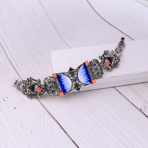 charm bracelets statement geometric blue enamel bracelet vintage boho jewelry ali express chunky accessories for women, Golden;silver
charm bracelets statement geometric blue enamel bracelet vintage boho jewelry ali express chunky accessories for women, Golden;silver