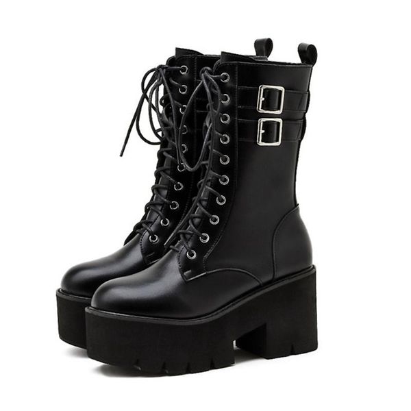 boots 2021 35 to 41 waterproof platform thick bottom heel women's buckle slope high, Black
boots 2021 35 to 41 waterproof platform thick bottom heel women's buckle slope high, Black