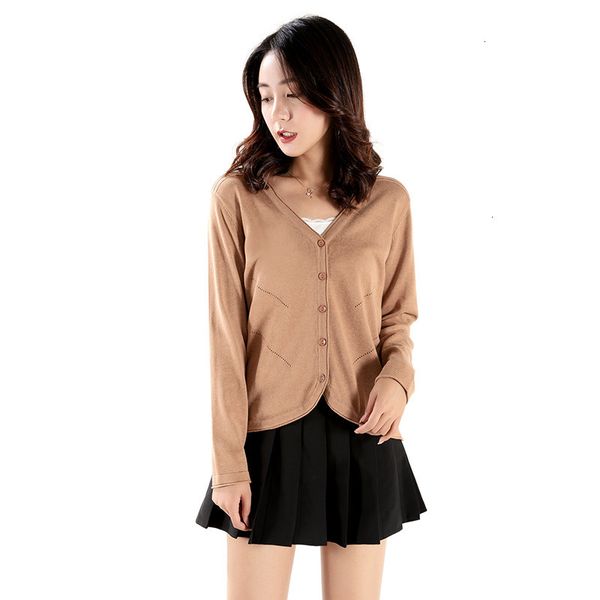 2021 autumn cardigan fasion v neck slim fit long sleeve knitted basic single breastde sweater women kif5, White;black
2021 autumn cardigan fasion v neck slim fit long sleeve knitted basic single breastde sweater women kif5, White;black