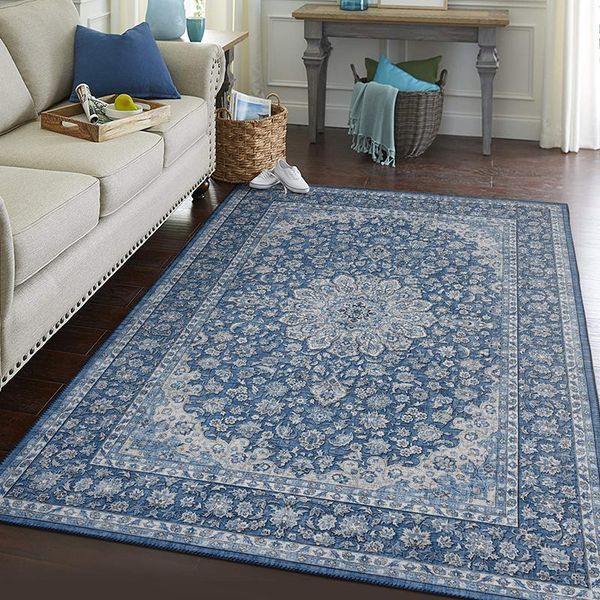 carpets blue chenille carpet american style rugs for living room bedroom vintage persian retro study floor mat large soft rug
carpets blue chenille carpet american style rugs for living room bedroom vintage persian retro study floor mat large soft rug