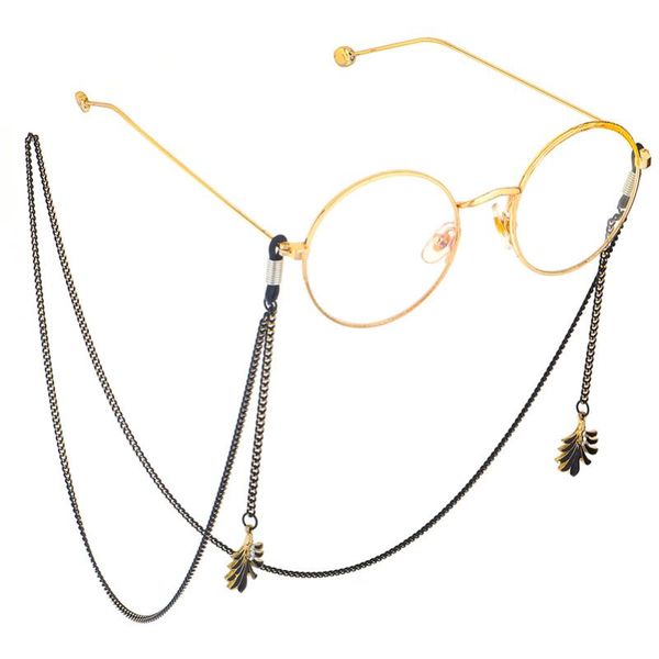 sunglasses frames metallic black feather pendant glasses chain for womens strap hang spectacle cord holder lanyards luxury fashion, Silver
sunglasses frames metallic black feather pendant glasses chain for womens strap hang spectacle cord holder lanyards luxury fashion, Silver