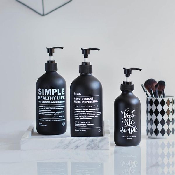 liquid soap dispenser bathroom 250ml 500ml frosted black glass shampoo bottle hair conditioner hand sanitizer replace sub-bottle
liquid soap dispenser bathroom 250ml 500ml frosted black glass shampoo bottle hair conditioner hand sanitizer replace sub-bottle