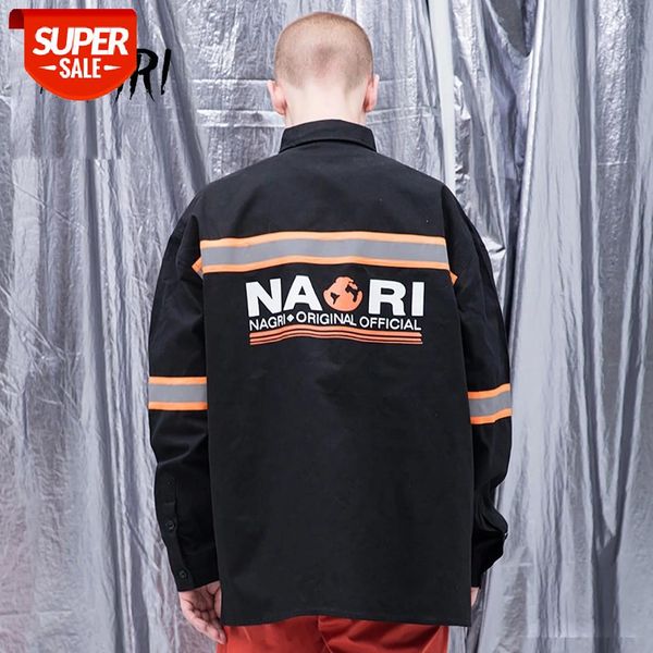 nagri men contrast letter reflective jacket spring autumn hip hop windbreaker pilot coat rap streetwear casual tracksuit #sq3r, White;black
nagri men contrast letter reflective jacket spring autumn hip hop windbreaker pilot coat rap streetwear casual tracksuit #sq3r, White;black