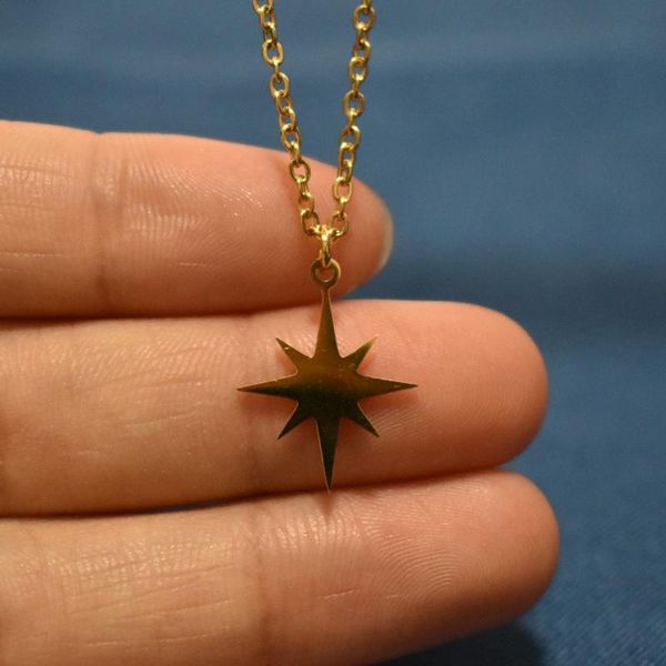 pendant necklaces bohemian lady vintage gold star sun necklace stainless steel statement jewelry for women gift, Silver
pendant necklaces bohemian lady vintage gold star sun necklace stainless steel statement jewelry for women gift, Silver
