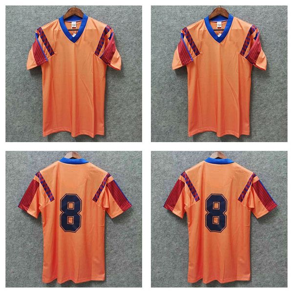 91/92 retro football shirt uniform 1991 1992 soccer jersey vintage home away orange classic camiseta stoichkov koeman laudrup bakero, Black;yellow
91/92 retro football shirt uniform 1991 1992 soccer jersey vintage home away orange classic camiseta stoichkov koeman laudrup bakero, Black;yellow
