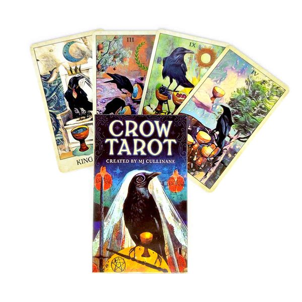 new style crow tarot cards mystical guidance divination entertainment partys board game supports wholesale 78 sheets/box
new style crow tarot cards mystical guidance divination entertainment partys board game supports wholesale 78 sheets/box