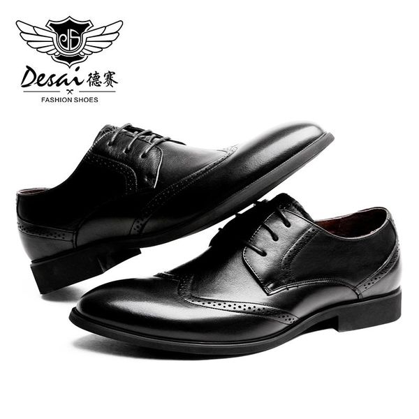 dress shoes desai men increase height genuine leather brogue lace up formal business for 2021 casual comfort men's, Black
dress shoes desai men increase height genuine leather brogue lace up formal business for 2021 casual comfort men's, Black