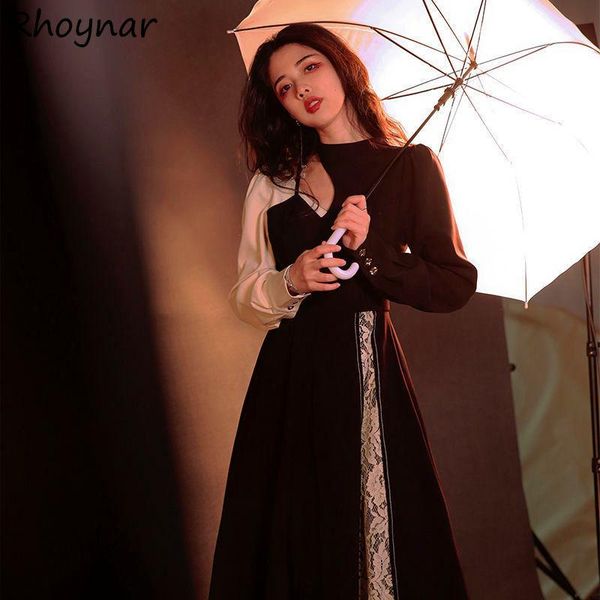 casual dresses oversize dress women patchwork fashionable streetwear harajuku long sleeve autumn elegant mid-calf female bf, Black;gray
casual dresses oversize dress women patchwork fashionable streetwear harajuku long sleeve autumn elegant mid-calf female bf, Black;gray