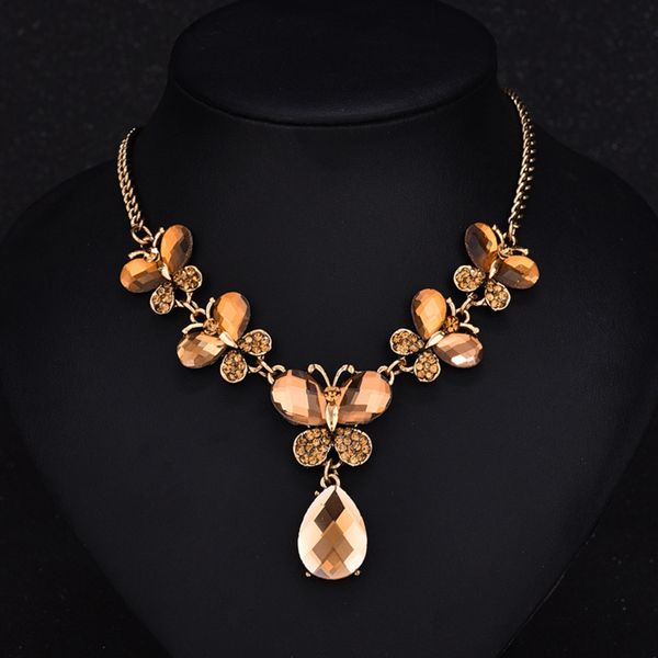 korean fashion necklace butterfly rhinestone necklace women's banquet accessories, Black
korean fashion necklace butterfly rhinestone necklace women's banquet accessories, Black