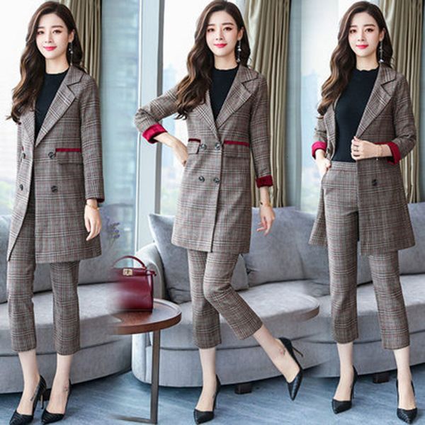 female little new korean fashion thin pants straight of career suits lady c5fh, White;black
female little new korean fashion thin pants straight of career suits lady c5fh, White;black