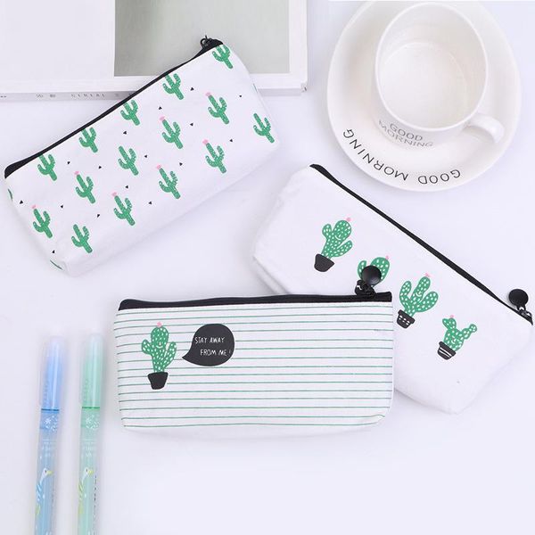 pencil bags cactus bag simple striped canvas bag, creative male and female student case, schools & offices
pencil bags cactus bag simple striped canvas bag, creative male and female student case, schools & offices