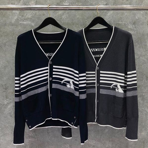 men's sweaters 2021 fashion brand men women slim o-neck cardigan clothing wool swimmer pattern striped winter casual coat, White;black
men's sweaters 2021 fashion brand men women slim o-neck cardigan clothing wool swimmer pattern striped winter casual coat, White;black
