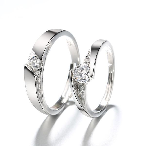 wedding rings style ring for women with simple opening and adjustable couple personality shining zircon, Slivery;golden
wedding rings style ring for women with simple opening and adjustable couple personality shining zircon, Slivery;golden