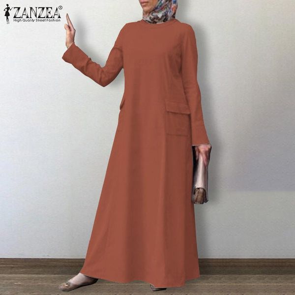 casual dresses zanzea women autumn sundress fashion muslim abaya dress vintage long sleeve kaftan dubai turkey hijab robe 2021, Black;gray
casual dresses zanzea women autumn sundress fashion muslim abaya dress vintage long sleeve kaftan dubai turkey hijab robe 2021, Black;gray