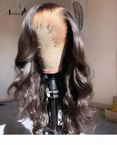 13x6 lace front human hair wig body wave pre plucked glueless brazilian remy 180% for black women atina, Black;brown
13x6 lace front human hair wig body wave pre plucked glueless brazilian remy 180% for black women atina, Black;brown