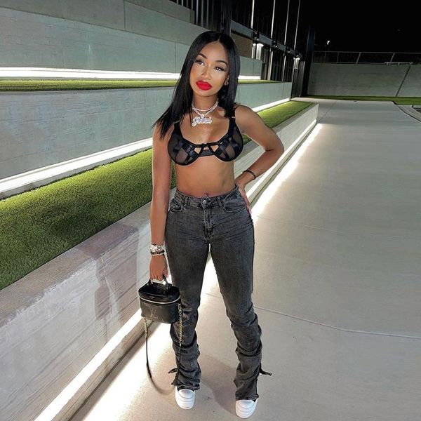 women's jeans soft high waist trousers denim streetwear jean vintage girls woman pants pencil slim stretch femme pantalon mujer, Blue
women's jeans soft high waist trousers denim streetwear jean vintage girls woman pants pencil slim stretch femme pantalon mujer, Blue