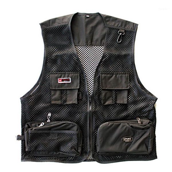 fashion brand vest men tactical special forces swat director fisherman mesh black quick drying clothes, Black;white
fashion brand vest men tactical special forces swat director fisherman mesh black quick drying clothes, Black;white