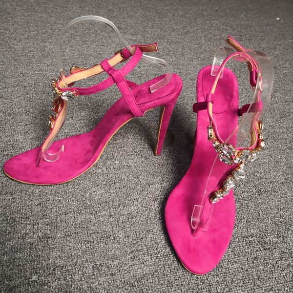 handmade ladies real ps high heeled sandals rhinstones buckle ankle strap evening party prom fashion daily wear pink shoes d524, Black
handmade ladies real ps high heeled sandals rhinstones buckle ankle strap evening party prom fashion daily wear pink shoes d524, Black