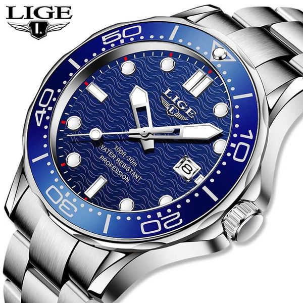 sports watches for mens lige brand luxury stainless steel waterproof clocks man watch quartz wristwatch chronograph 210527, Slivery;brown
sports watches for mens lige brand luxury stainless steel waterproof clocks man watch quartz wristwatch chronograph 210527, Slivery;brown