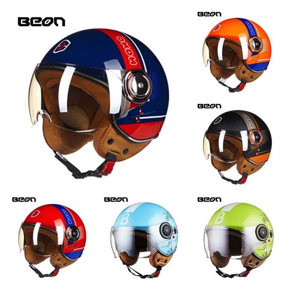 motorcycle helmets beon 3/4 open face scooter motocross vintage casque moto casco motocicleta capacete
motorcycle helmets beon 3/4 open face scooter motocross vintage casque moto casco motocicleta capacete