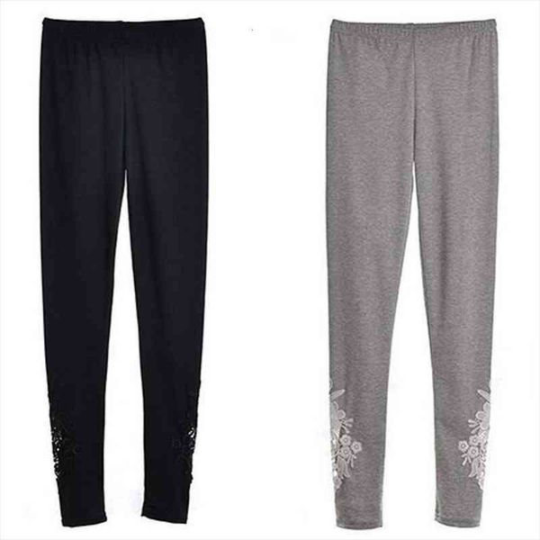 lace fashion summer skinny stretch women legging cropped capris pants length trousers elastic mujer ankle, Black
lace fashion summer skinny stretch women legging cropped capris pants length trousers elastic mujer ankle, Black