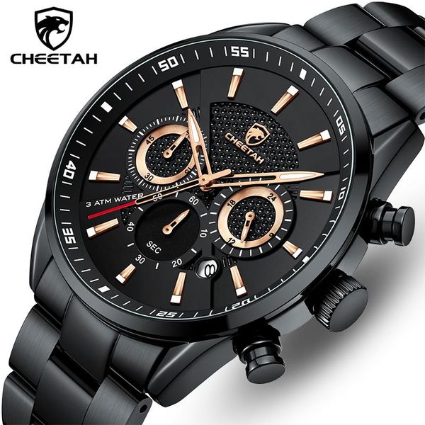 wristwatches cheetah watch brand casual sport chronograph men's watches stainless steel wristwatch big dial waterproof quartz clock, Slivery;brown
wristwatches cheetah watch brand casual sport chronograph men's watches stainless steel wristwatch big dial waterproof quartz clock, Slivery;brown