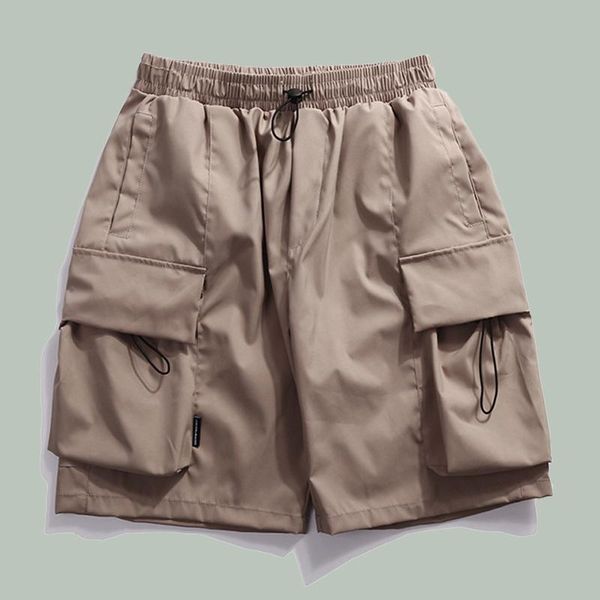 men's shorts summer multi pocket cargo five-point pants harajuku hip hop loose trousers japanese streetwear jogger cotton sports, White;black
men's shorts summer multi pocket cargo five-point pants harajuku hip hop loose trousers japanese streetwear jogger cotton sports, White;black