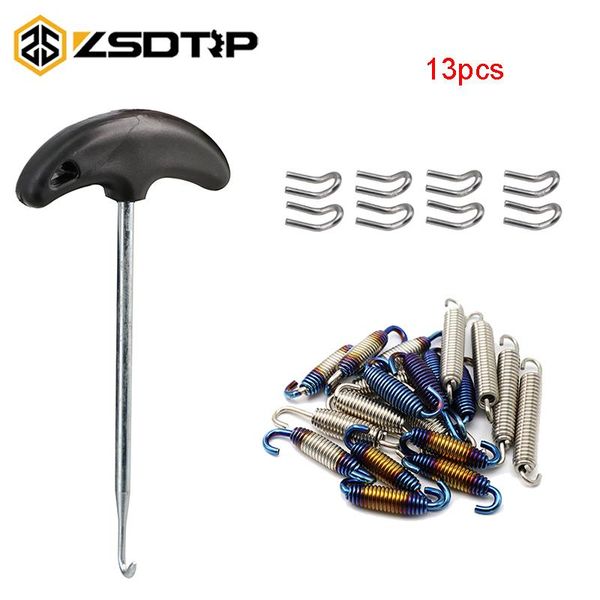 motorcycle exhaust system zsdtrp 13pcs stand spring hook puller tool stainless steel motocross dirt bike atv scooters
motorcycle exhaust system zsdtrp 13pcs stand spring hook puller tool stainless steel motocross dirt bike atv scooters