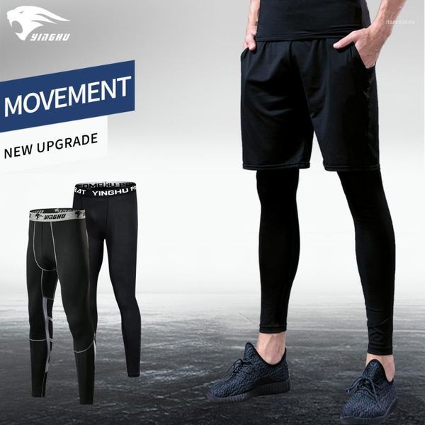 running sets yinghu 2pcs / set male sports suit gym clothing compression fitness jogging sportswear workout fake tight pants1, Black;blue
running sets yinghu 2pcs / set male sports suit gym clothing compression fitness jogging sportswear workout fake tight pants1, Black;blue