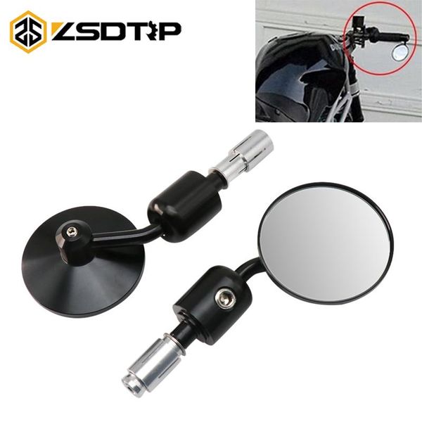 motorcycle mirrors zsdtrp universal aluminum round rearview mirror handle bar end side
motorcycle mirrors zsdtrp universal aluminum round rearview mirror handle bar end side