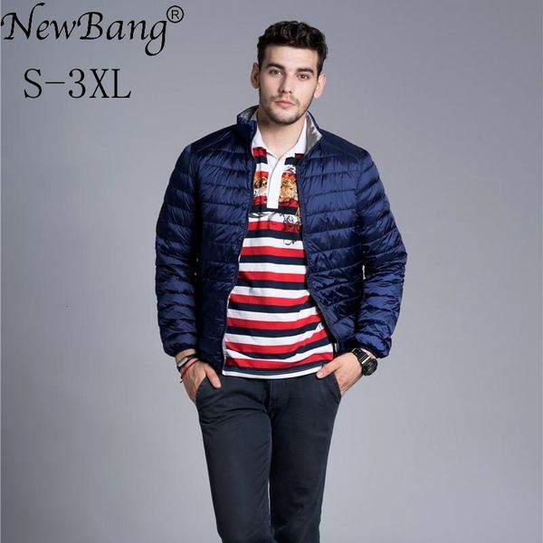 newbang brand down coat male ultra light jacket men double side feather reversible parka windbreaker lightweight jackets, Black
newbang brand down coat male ultra light jacket men double side feather reversible parka windbreaker lightweight jackets, Black