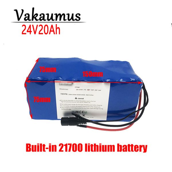 vakaumus 24v 20ah battery 21700 pack with bms for electric bicycle scooter motor less than 750w mountain bike
vakaumus 24v 20ah battery 21700 pack with bms for electric bicycle scooter motor less than 750w mountain bike