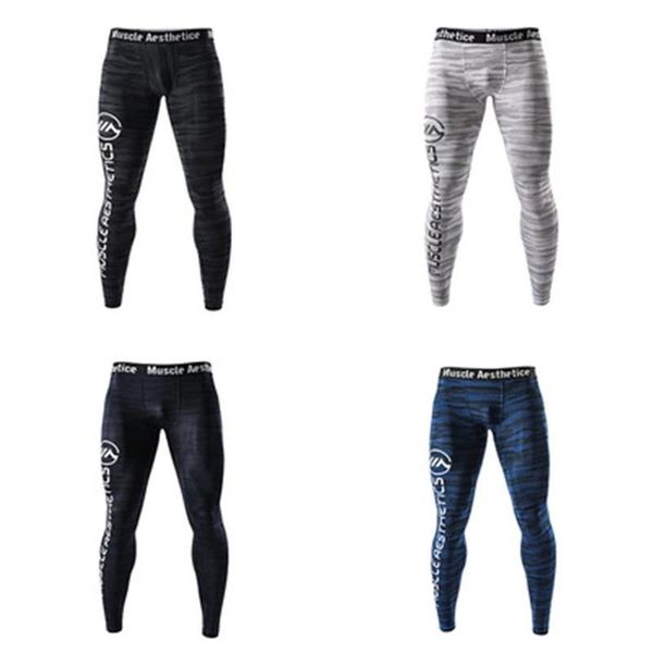 running pants 2021 fitness exercise high elastic tight fast dry breathable training camouflage men's underpants, Black;blue
running pants 2021 fitness exercise high elastic tight fast dry breathable training camouflage men's underpants, Black;blue